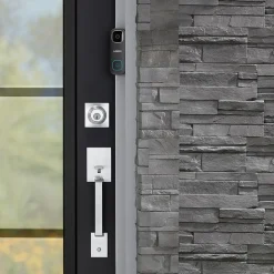 Smart Doorbells<Lorex 2K QHD Wired Smart Video Doorbell, Black (LORB451AJDBE)