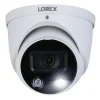 Security Cameras & Systems<Lorex 4K Ultra HD Indoor/Outdoor Add-on IP Dome Security Camera with Smart Deterrence Plus, White (E893DD-E)