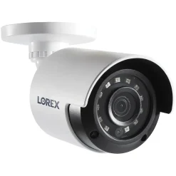 Security Cameras & Systems<Lorex 1080p Full HD Weatherproof Indoor/Outdoor Analog Add-on Security Camera, White (LBV2531U)