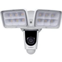 Security Cameras & Systems<Lorex 1080p Full HD Wi-Fi Floodlight Camera, White (V261LCD-E)