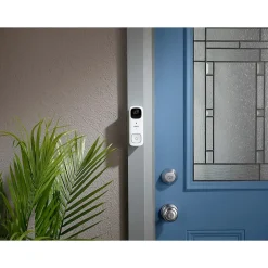 Smart Doorbells<Lorex Wi-Fi 2K Wired/Wireless Smart Video Doorbell, White (B463AJD-E)