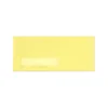 LUX #10 (4 1/8" x 9 1/2") Window Envelopes, Pastel Canary Yellow, 500/BX* Window