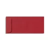 LUX 4 1/8" x 9 1/2" #10 70lbs. Open End Envelopes, Ruby Red, 50/Pack* Catalog