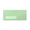 LUX 4 1/8" x 9 1/2" #10 Window Envelopes, Pastel Green, 50/Pack (4058-50)* Window