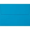 LUX 5 1/4" x 7 1/4" A7 Invitation Envelopes W/Peel & Press, Pool Blue, 250/BX* Business