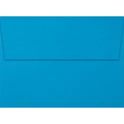 LUX 5 1/4" x 7 1/4" A7 Invitation Envelopes W/Peel & Press, Pool Blue, 250/BX* Business