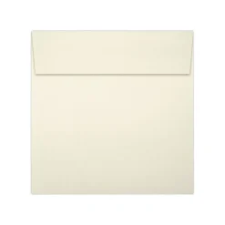 LUX 7 1/2 x 7 1/2 Square Envelopes 50/Pack, Natural (8555-03-50)* Business