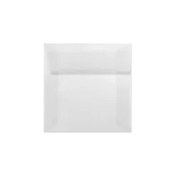 LUX 5 1/2 x 5 1/2 Square Envelopes, 50/Box, Clear Translucent (8515-50-50)* Business