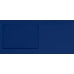 LUX #10 All Purpose Window EnvelopesEnvelopes(4 1/8 x 9 1/2) 250/Pack, 80lb. Navy (-10APW103250)* Window