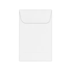 LUX #1 Coin Envelopes (2-1/4 x 3-1/2) 500/Pack, 24lb. Bright White (94623-500)* Business