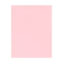 Clearance 100 lb. Cardstock Paper, 8.5" x 11", Candy Pink, 50 Sheets/Pack (81211-C-23-50) Card Stock
