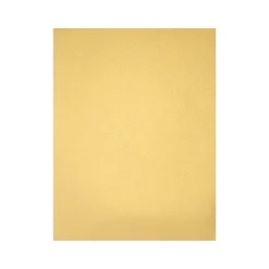 New 105 lb. Cardstock Paper, 8.5" x 11", Gold Metallic, 50 Sheets/Pack (81211-C-40-50) Card Stock
