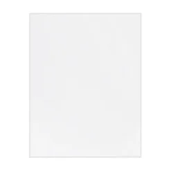 Clearance 80 lb. Cardstock Paper, 8.5" x 11", Bright White, 50 Sheets (81211-C-98-50) Card Stock