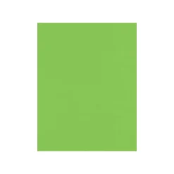 Hot 65 lb. Cardstock Paper, 8.5" x 11", Limelight Green, 500 Sheets/Pack (81211-C-199-500) Card Stock