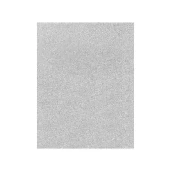 Hot 105 lb. Cardstock Paper, 8.5" x 11", Silver Sparkle, 50 Sheets/Pack (81211-C-MS01-50) Card Stock