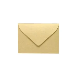 LUX #17 Mini Envelopes (2 11/16 x 3 11/16) 250/Pack, Blonde Metallic (MINSHB-250)* Business