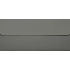 LUX #10 Square Flap Envelopes (4 1/8 x 9 1/2) 50/Pack, Smoke (EX4860-22-50)* Business