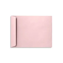 LUX 10" x 13" 70lbs. Open End Envelopes, Candy Pink, 50/Pack* Catalog
