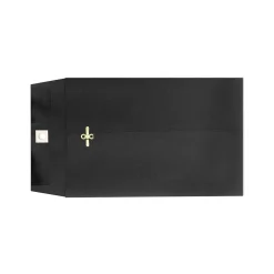 LUX 9" x 12" Open End Clasp Envelopes, Midnight Black, 100/Pack* Catalog