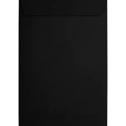 LUX 6 x 9 Open End Envelopes, Black Linen, 500/Box (1644-BLI-500)* Catalog
