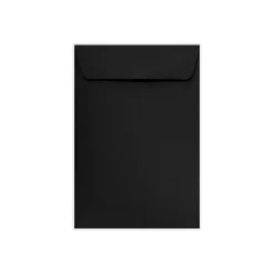 LUX 6.5" x 9.5" Open End Envelopes 50/Pack, Midnight Black (-1645-56-50)* Catalog