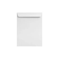 LUX 10 x 13 Open End Envelopes 50/Pack, White Linen (4897-WLI-50)* Catalog