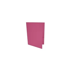 LUX 9 x 12 Presentation Folders, Standard Two Pocket, Magenta, 100/Pack (-PF-10-100)