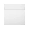 LUX 6 x 6 Square Envelopes 50/Pack, White - 100% Recycled (8525-WPC-50)* Business