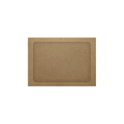 LUX A7 Full Face Window Envelopes, Grocery Bag Brown, 500/PK (A7FFW-GB-500)* Window