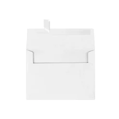 LUX A7 Invitation 100% Recycled Envelopes, 5.25" x 7.25", White, 50/Box (4880-WPC-50)* Business