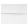 LUX A4 Invitation Envelopes (4 1/4 x 6 1/4) 50/Pack, 60lb. White w/Peel & Press (4872-WPP-50)* Business