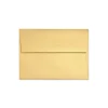 LUX A1 Invitation Envelopes (3 5/8 x 5 1/8) 50/Box, Gold Metallic (5365-07-50)* Business