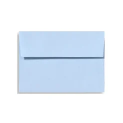 LUX A6 Invitation Envelopes (4 3/4 x 6 1/2) 50/Box, Baby Blue (EX4875-13-50)* Business