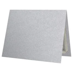 Outlet Certificate Holders, 9 1/2" x 11", Silver Metallic, 50/Pack (CH91212-M06-50) Awards & Certificates