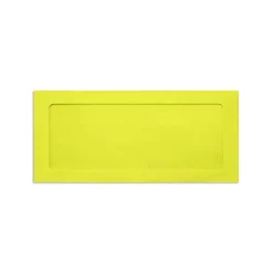 LUX Full Face Envelopes, Citrus 4.12 x 9.5 inch 1000/Pack* Window