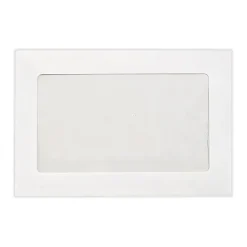 LUX Full Face Window Envelopes, 6" x 9", Bright White, 500/Pack (FFW-69-500)* Window