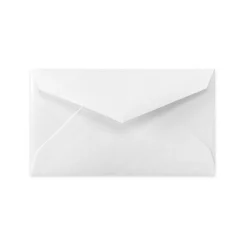LUX 70lb 2 1/8"x3 5/8" Regular Flap Mini Envelopes W/Glue, Bright White, 500/BX* Business