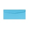 LUX 60lbs. 4 1/8" x 9 1/2" #10 Regular Envelopes, Bright Blue, 500/BX* Security Tinted
