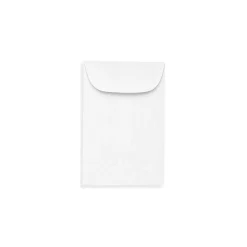 LUX Moistenable Glue #1 Currency Envelopes, 2.25" x 3.5", Bright White, 1000/Box (94623-1000)* Business