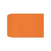 LUX Open End Window Envelopes 9" x 12"; Mandarin Orange* Window