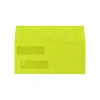 LUX Self Seal Security Tinted #10 Double Window Envelope, 4 1/8" x 9 1/8", Wasabi, 1000/Pack (INVDW-L22-1000)* Security Tinted