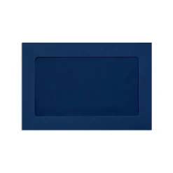 LUX Window Envelopes, Navy 6 x 9 inch 50/Pack* Window