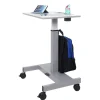 New Adjustable Gray Steel Student Desk 29"-43.5"H (STUDENT-P) Standing Desks