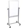 Discount ® Double Sided Magnetic Whiteboard; Aluminum Frame, 24" x 36" (L270) Dry Erase