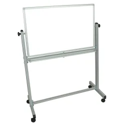 Sale ® Double Sided Magnetic Whiteboard; Aluminum Frame, 36" x 24" (MB3624WW) Dry Erase