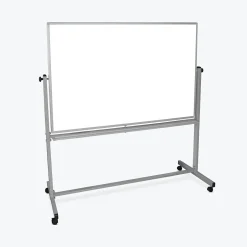 Sale Double Sided Magnetic Whiteboard, Aluminum, 60x40 (MB6040WW) Dry Erase