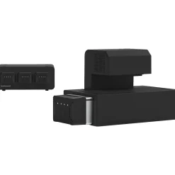 Luxor KwikBoost EdgePower 3-Bay Base Desktop Charging Station, Black (KBEP-BASE3)