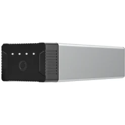 Luxor KwikBoost EdgePower Light-Use Bundle, Black/Silver (KBEP-3B3C3)