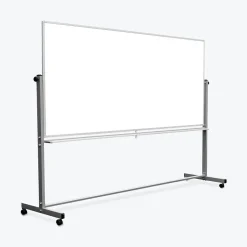 New Steel Double Sided Dry Erase Whiteboard, Aluminum, 96" x 40" (MB9640WW) Dry Erase