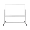 Online Steel Mobile Dry-Erase Whiteboard, Aluminum Frame, 40"H x 72"W (MB7240WW) Dry Erase